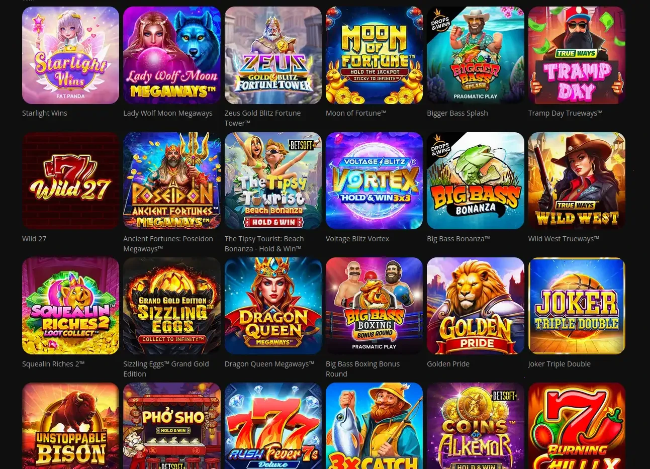 Katsubet casino deposit and game selection overview