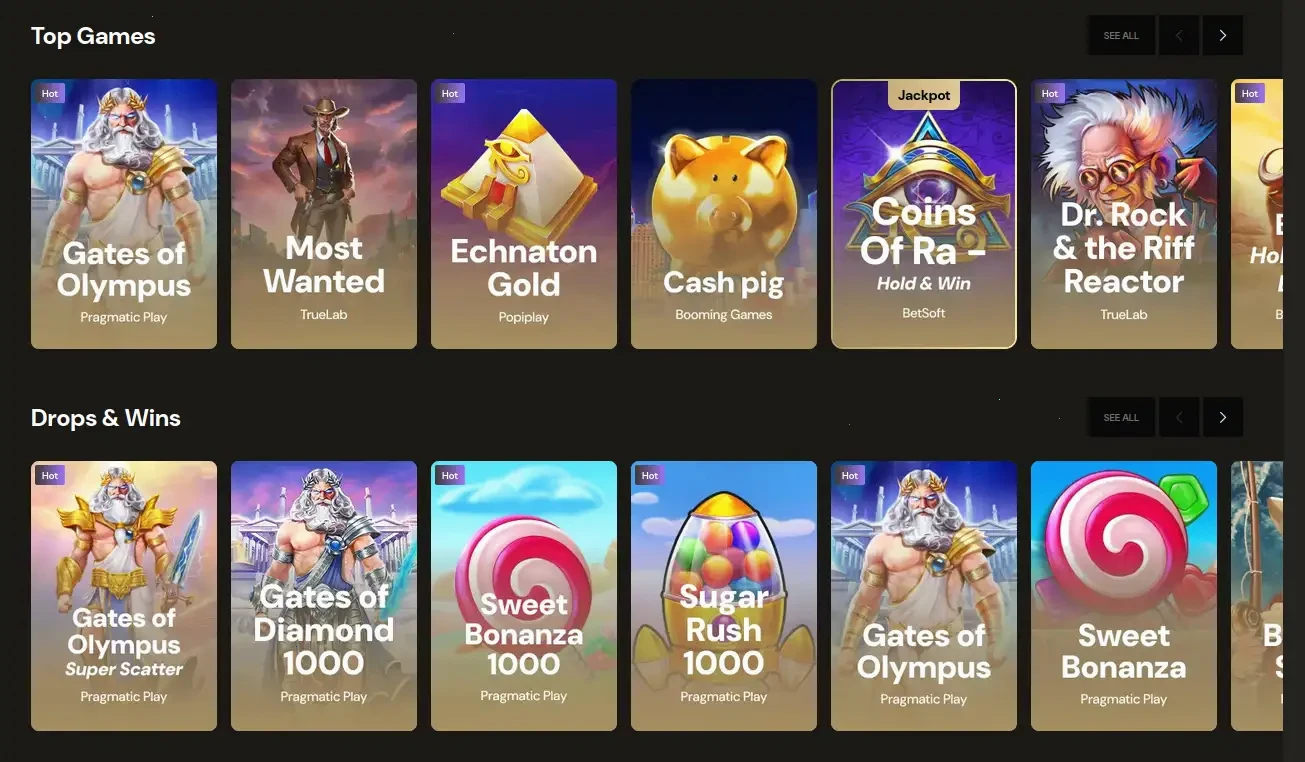 Katsubet mobile casino gameplay on smartphone screen